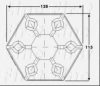 FIRST LINE FDC105 Joint, propshaft